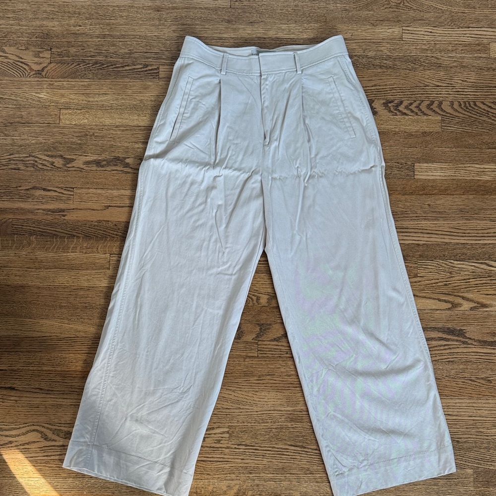 Everlane Beige Label Cotton Trousers